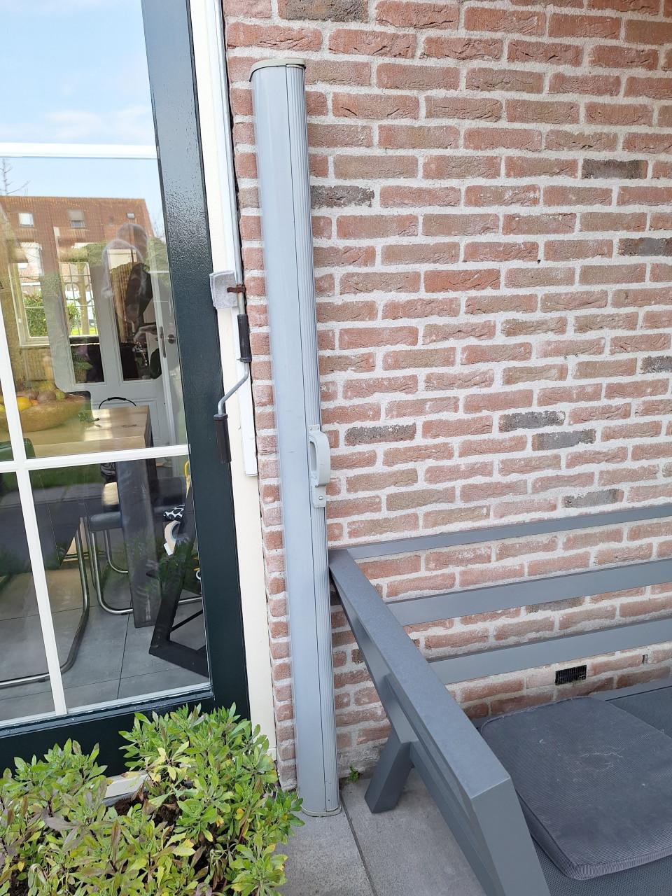 Windscherm in cassette