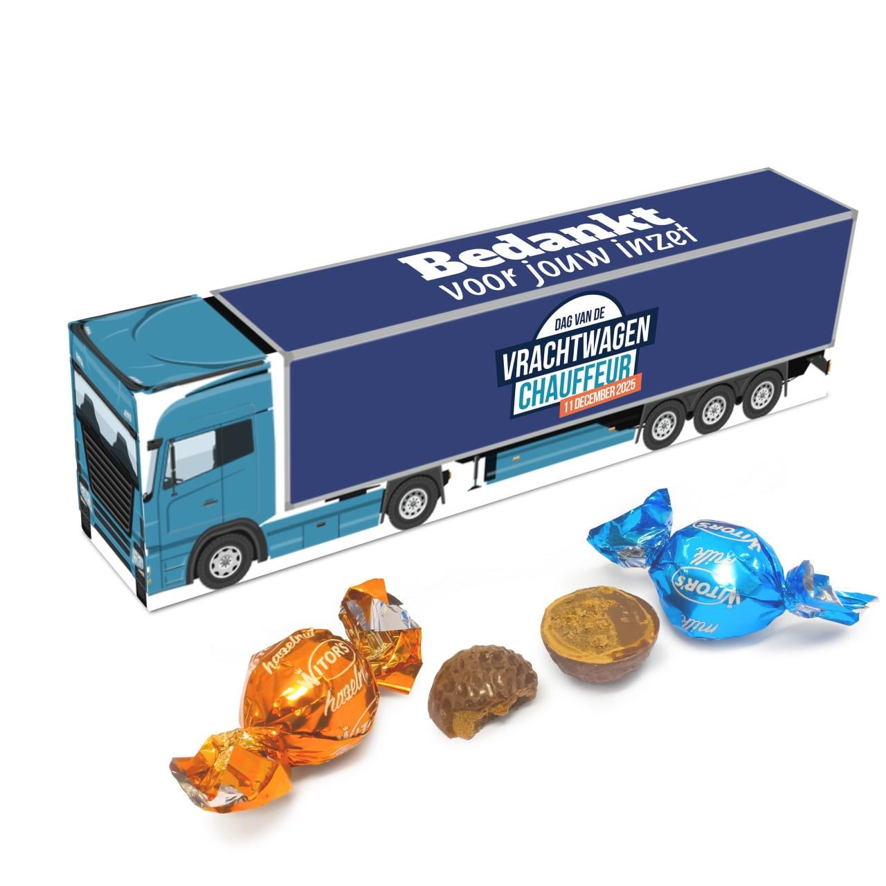 Vrachtwagen cadeautje voor de chauffeur