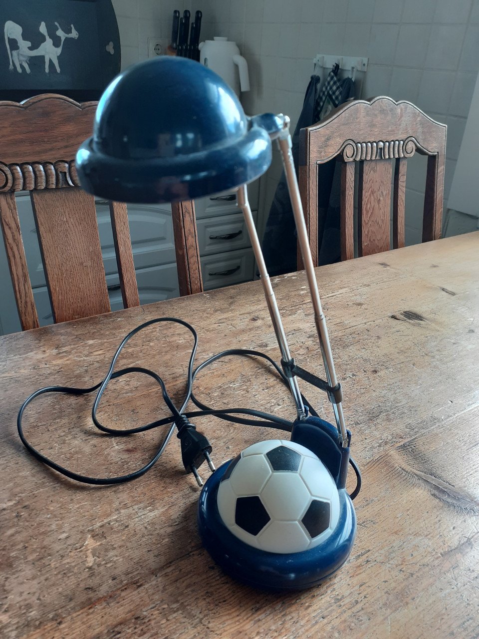 Bureaulamp voetbal
