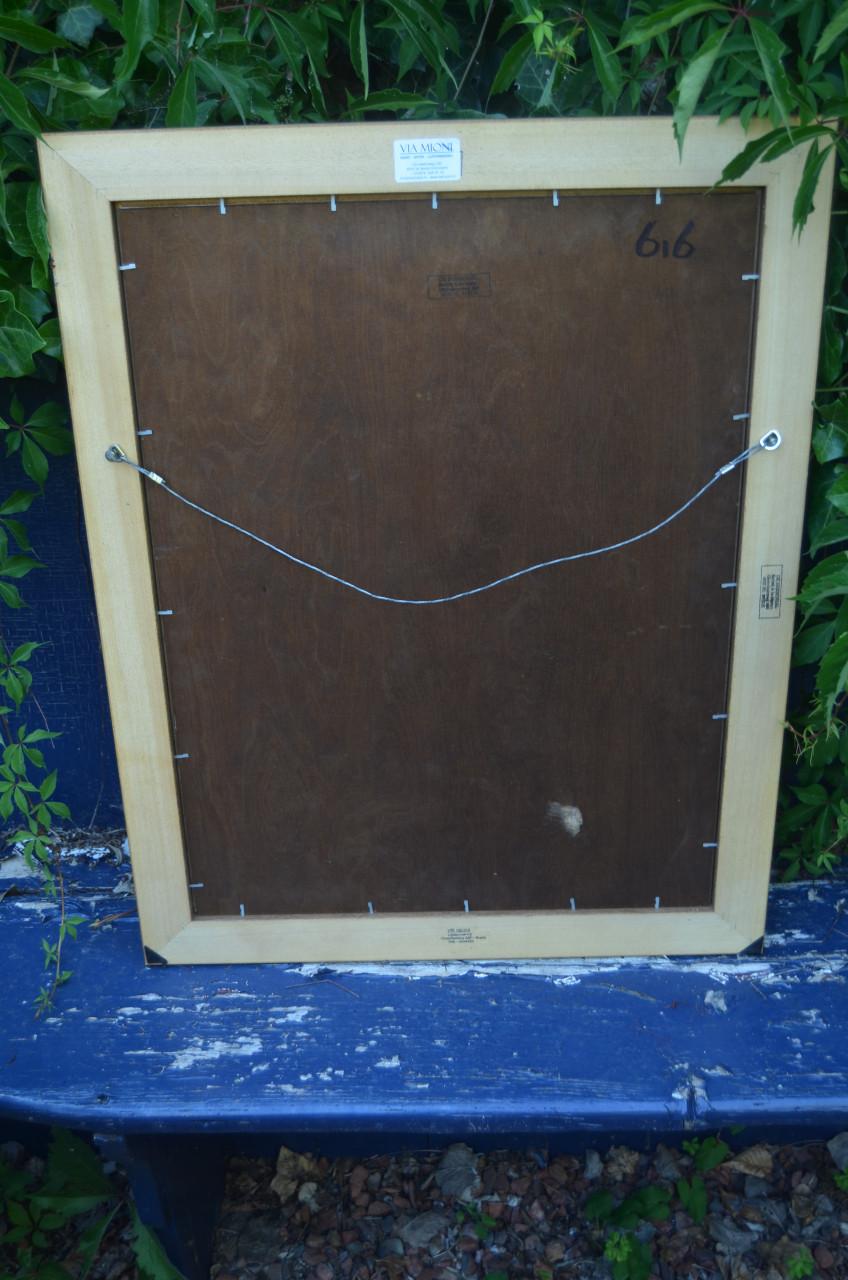 Fraai schilderij Frans J. Joosen (Tilburg 1932 - Oosterhout 2021) 'Rood'