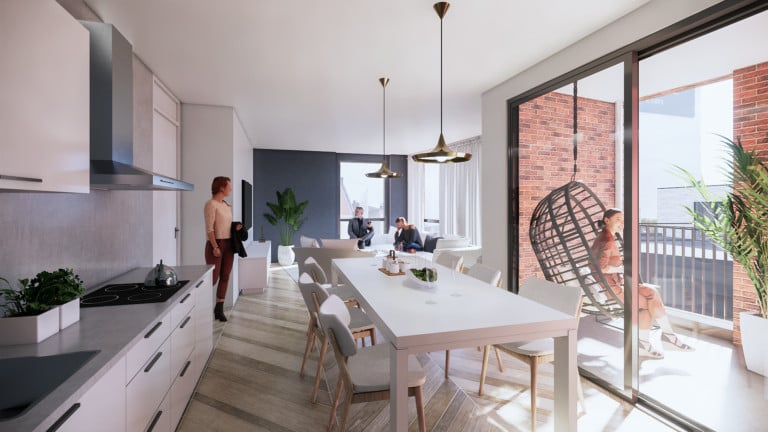 Te huur - Modern nieuw appartement (65 m²) in hartje Terneuzen