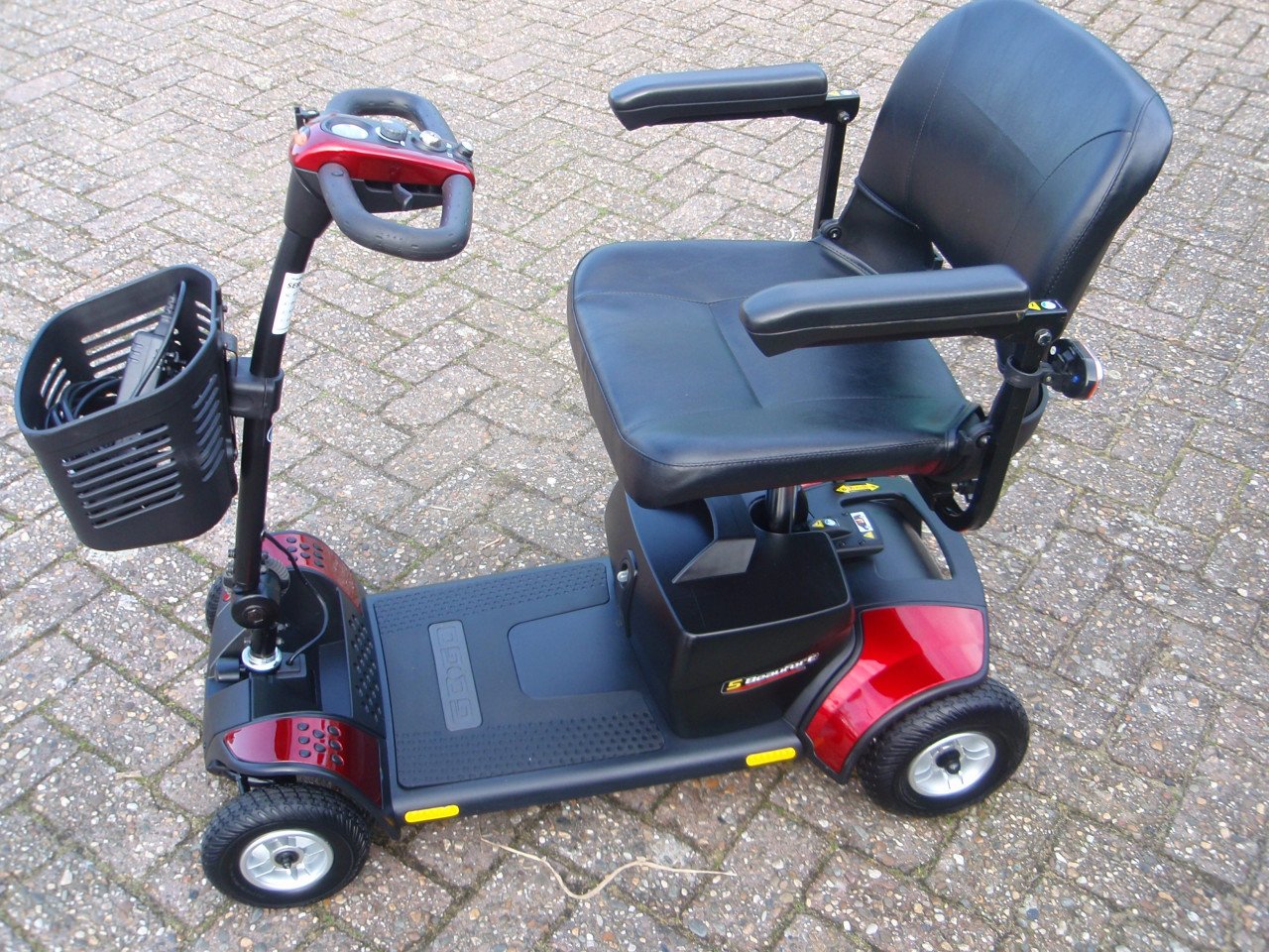 Zgan Pride GOGO opvouwbare 4wiel scootmobiel slechts enkele keren gebruikt