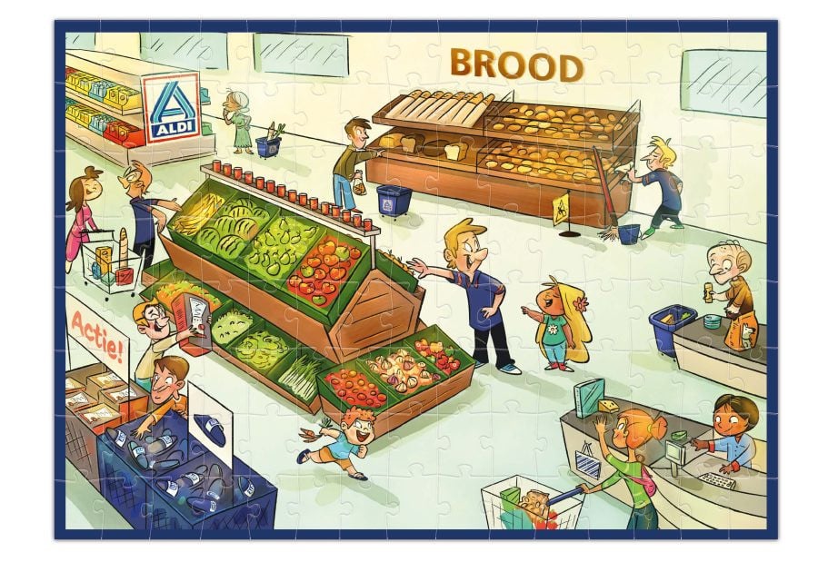 Puzzel Aldi Supermarkt
