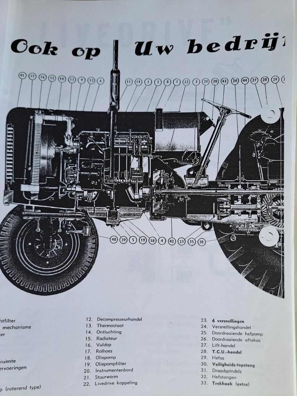 Tractorboek David Brown 900