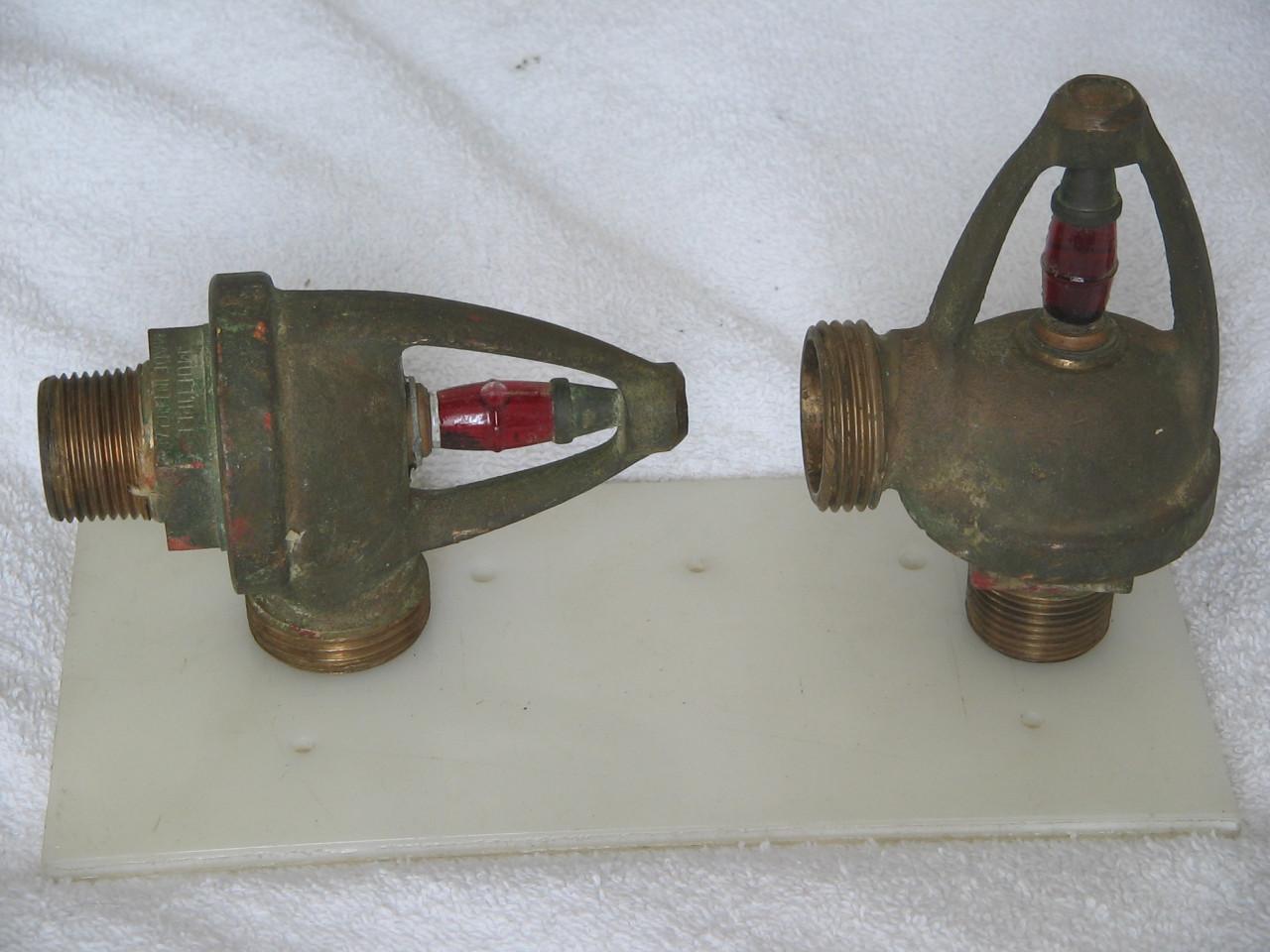 Sprinklerkop voor brandbeveiliging.