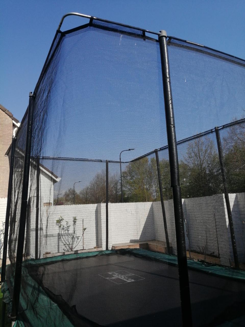 Trampoline Domyos 520 Decathlon rechthoekig