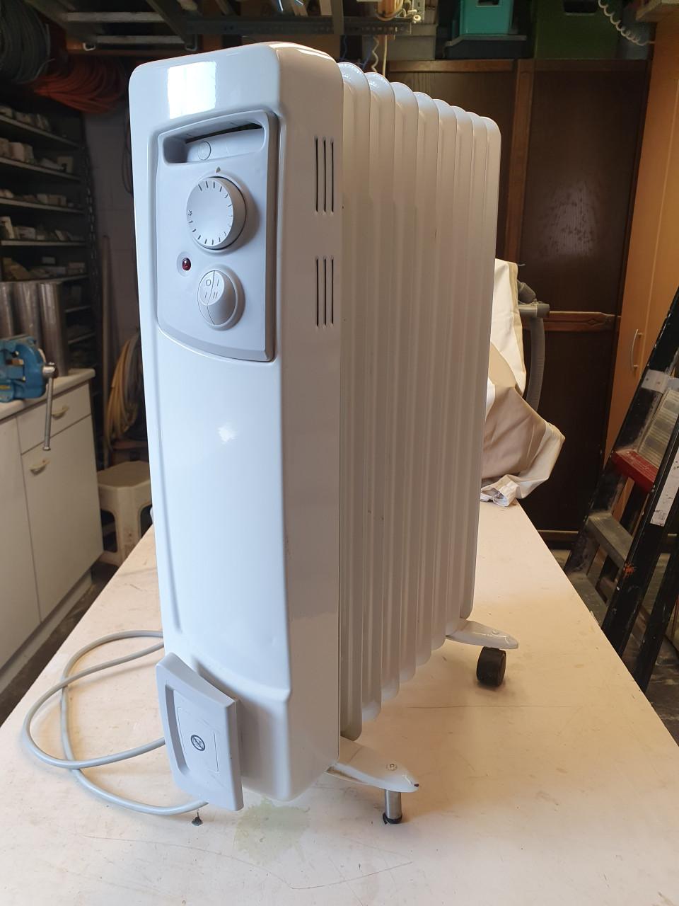 Dimplex oliegevulde radiator, elektrisch