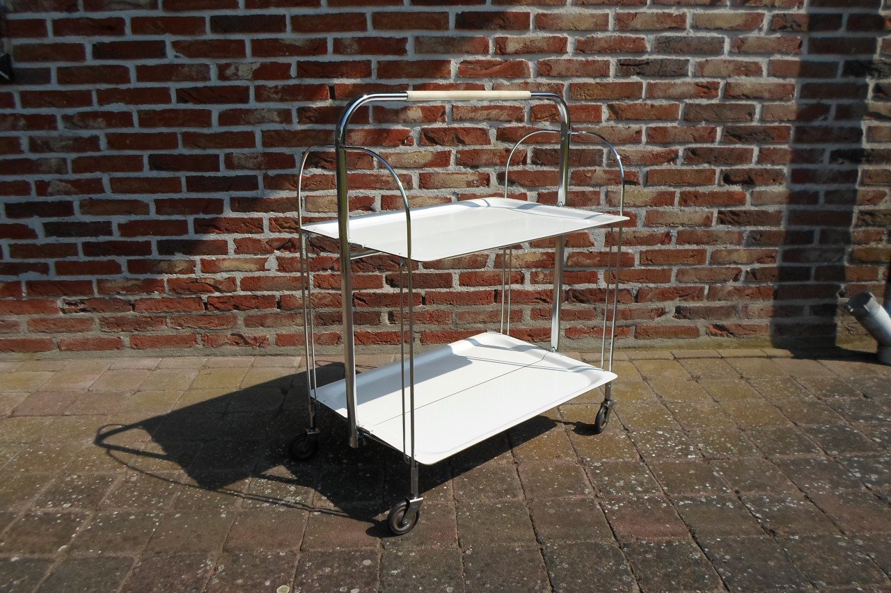 Vintage Raquer Trolly Wit Chroom