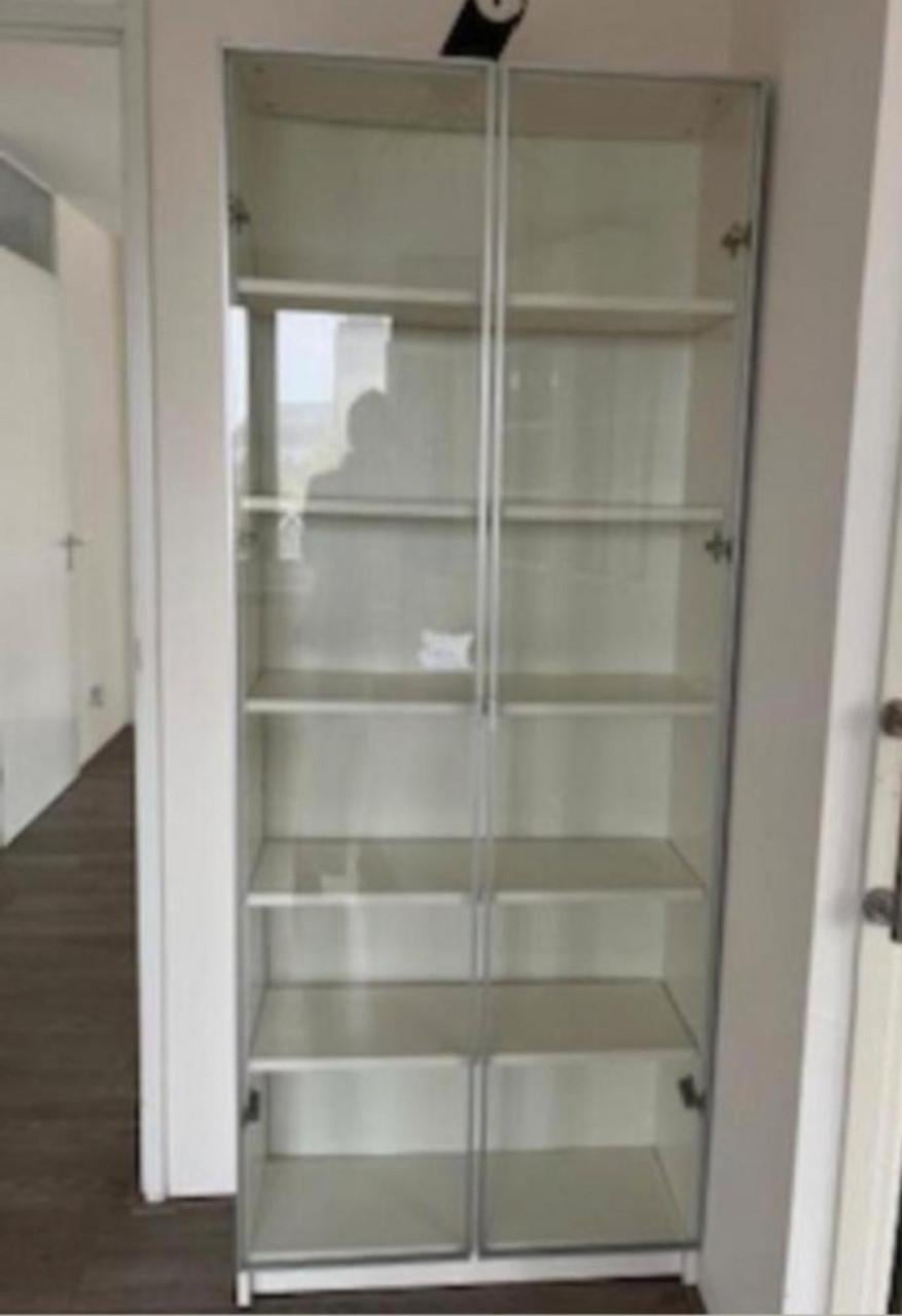 Vitrinekast deuren billy ikea