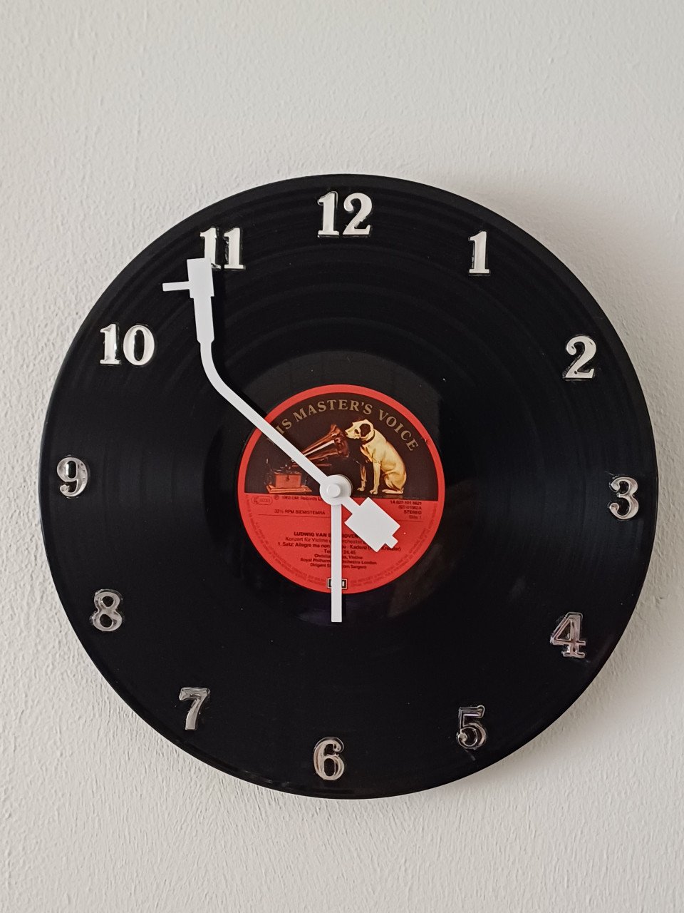 Klok van een LP