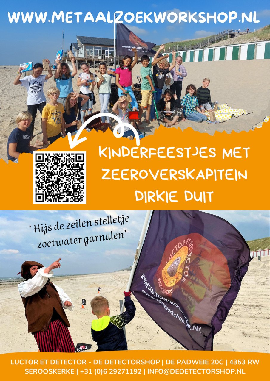 Schatzoek avonturen met Zeeroverskapitein Dirkie Duit