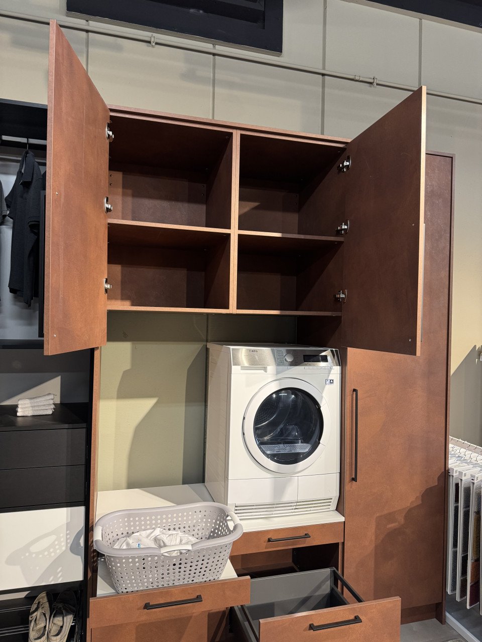 Wasmachine - droger combi kast