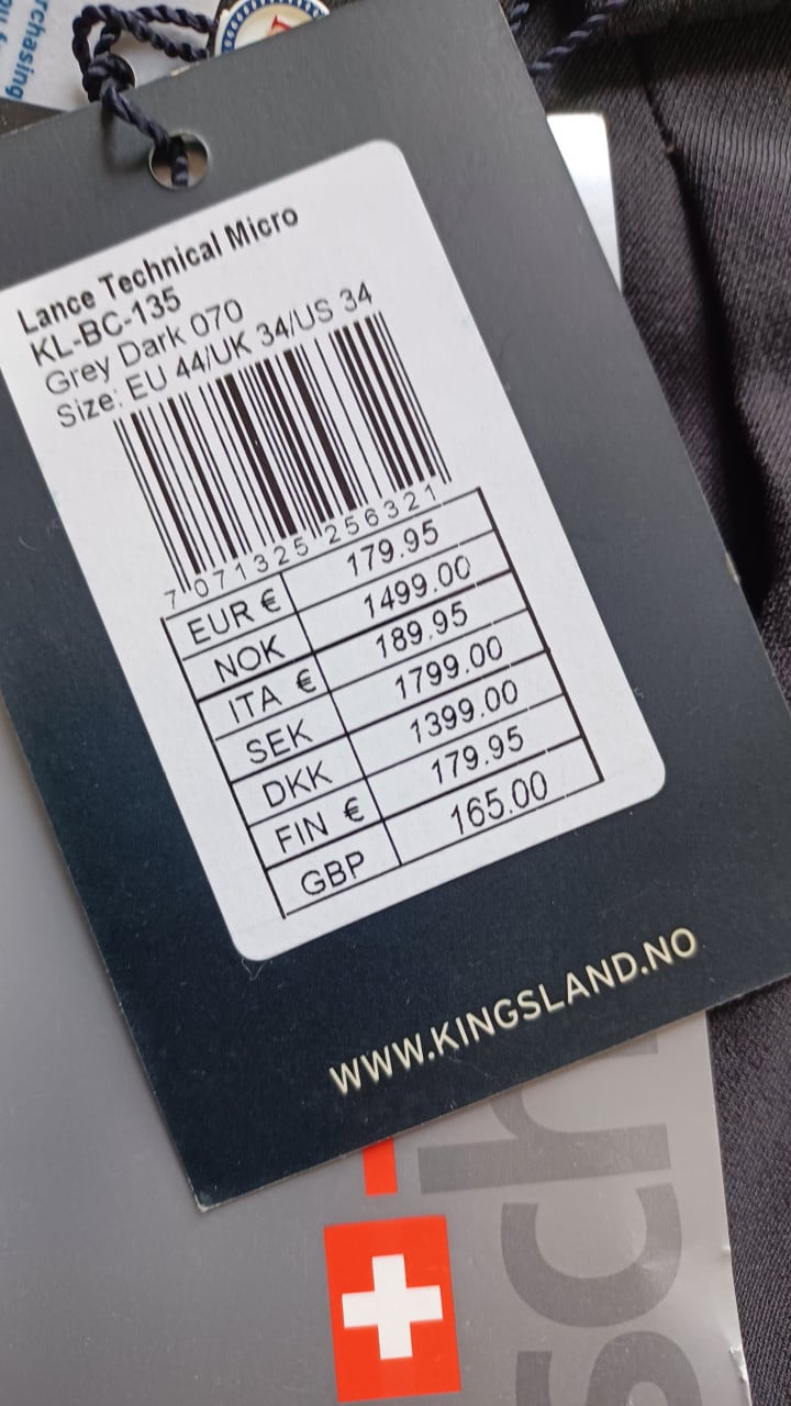 Nieuwe Kingsland rijbroek maat 44 voor heren