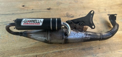 Giannelli Shot V4 Uitlaat - Minarelli Horizontaal