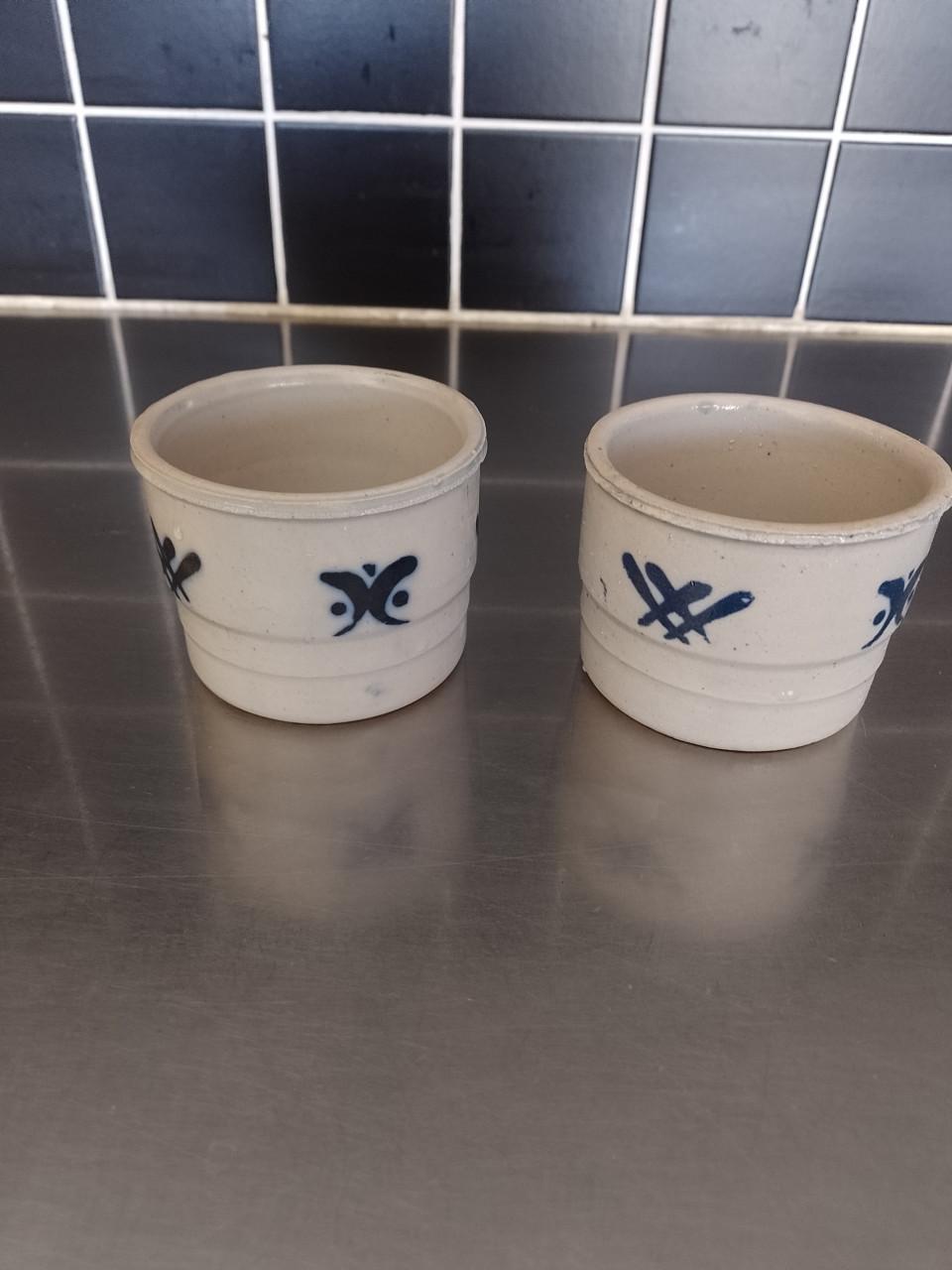 Diverse  Keuls aardewerken kannen en potjes