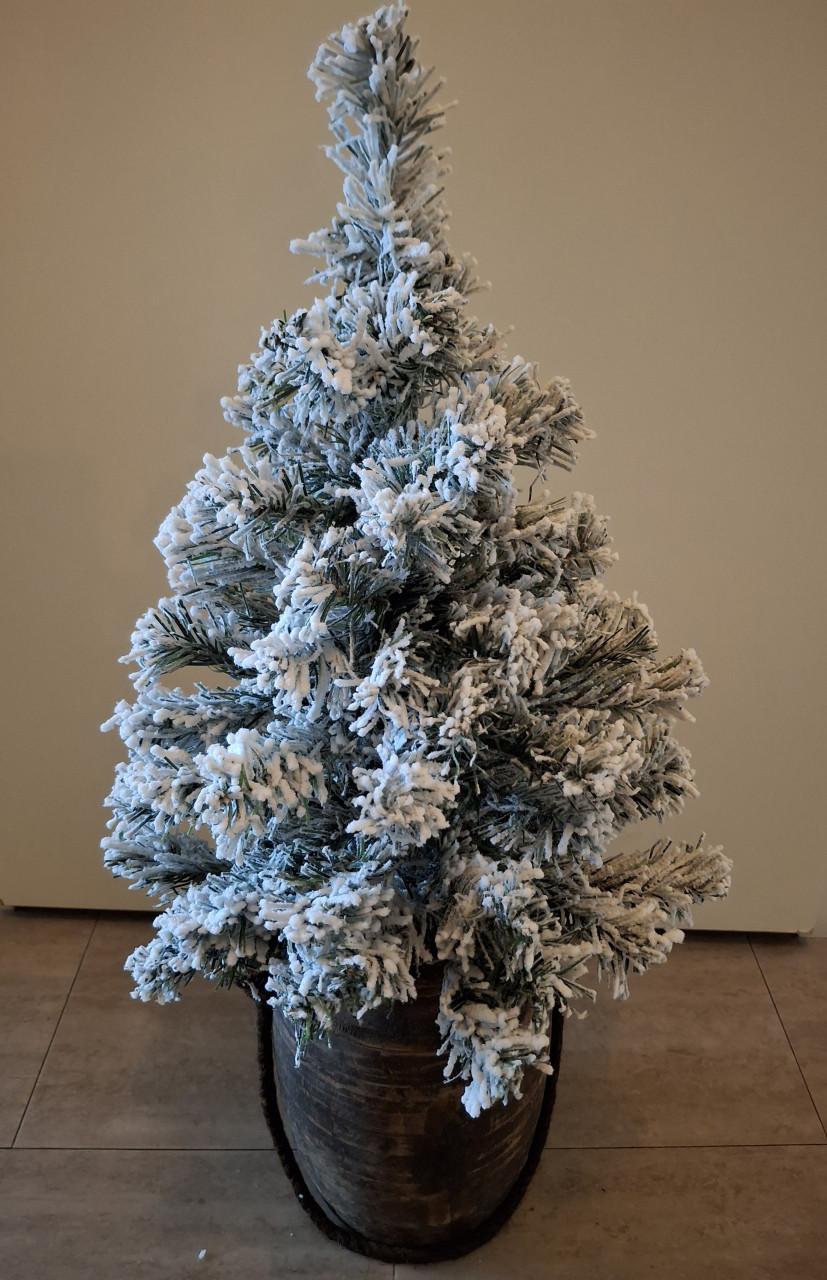 Besneeuwd Kerstboompje, 60 cm