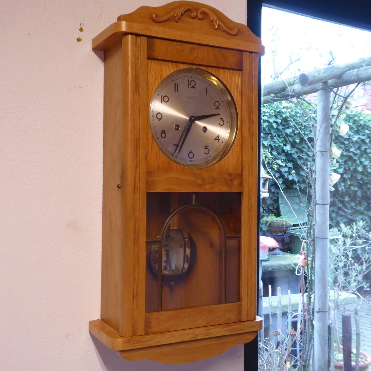 Warmink wandklok met slinger