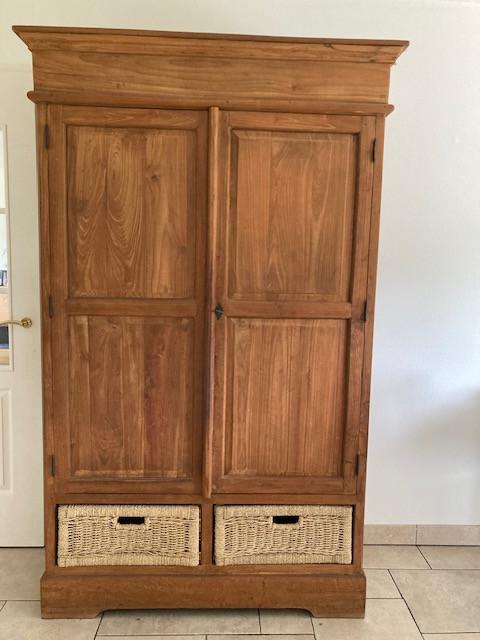 Teak houten kast