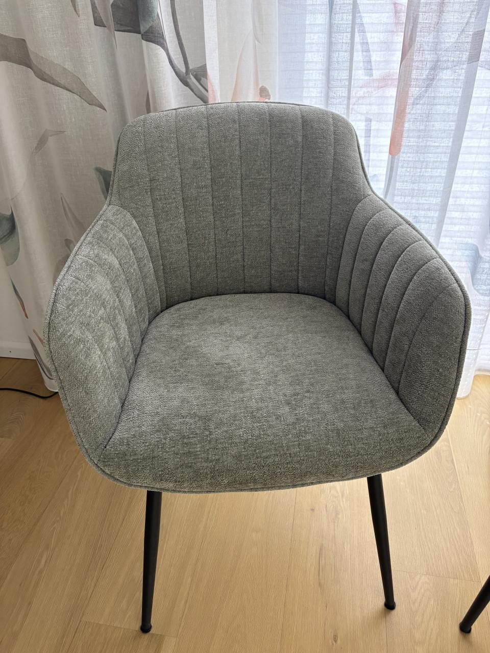 Twee Stoffen stoeltjes - kleine fauteuil(s)