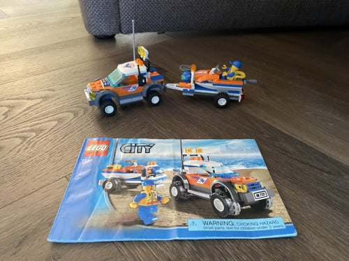 Lego City: Kustwacht 4x4 en waterscooter 7737