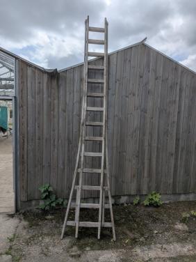 Houten ladder