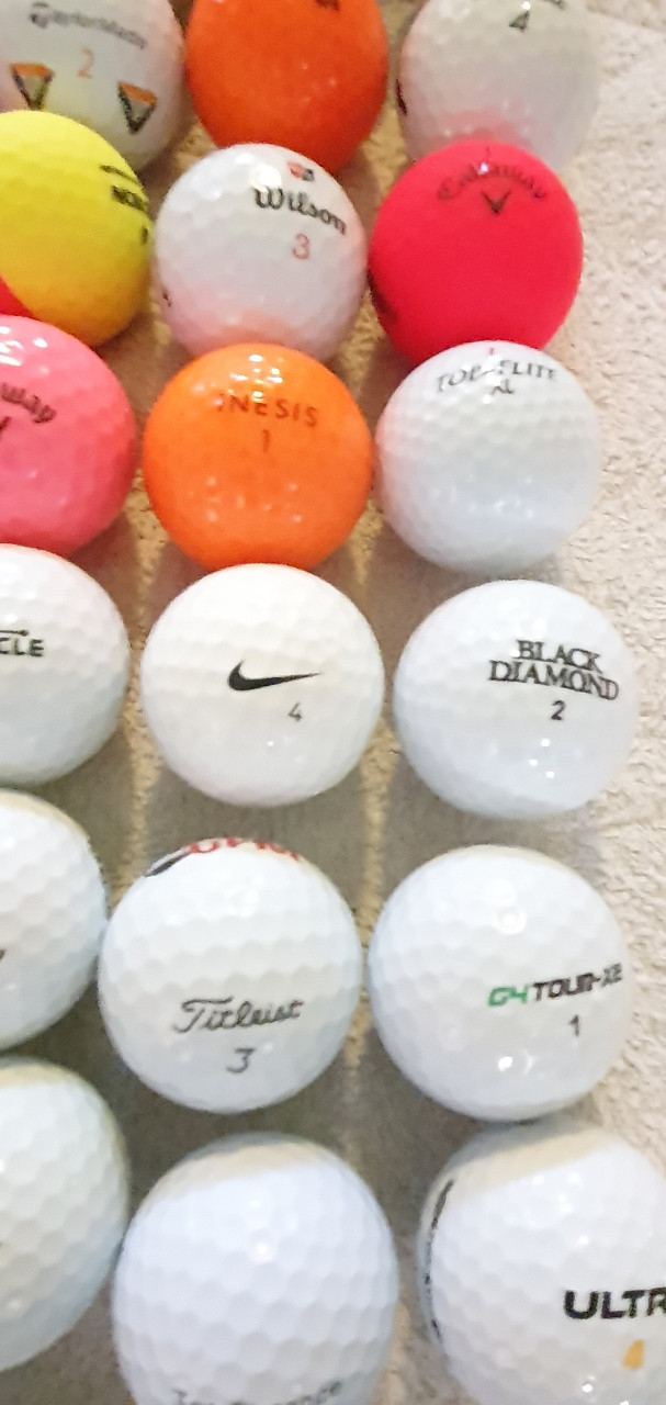 Golfballen mix