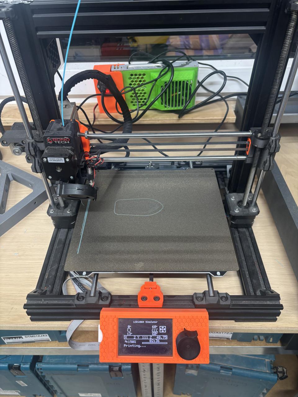 Prusa MK2.5s BEAR + Bigtreetech motherboard + Bondtech 3d printer