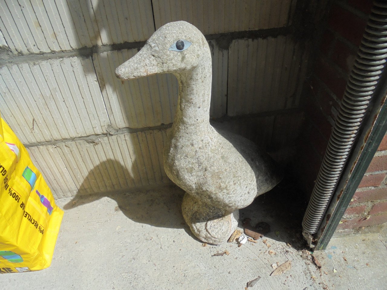 Grote betonnen  gans