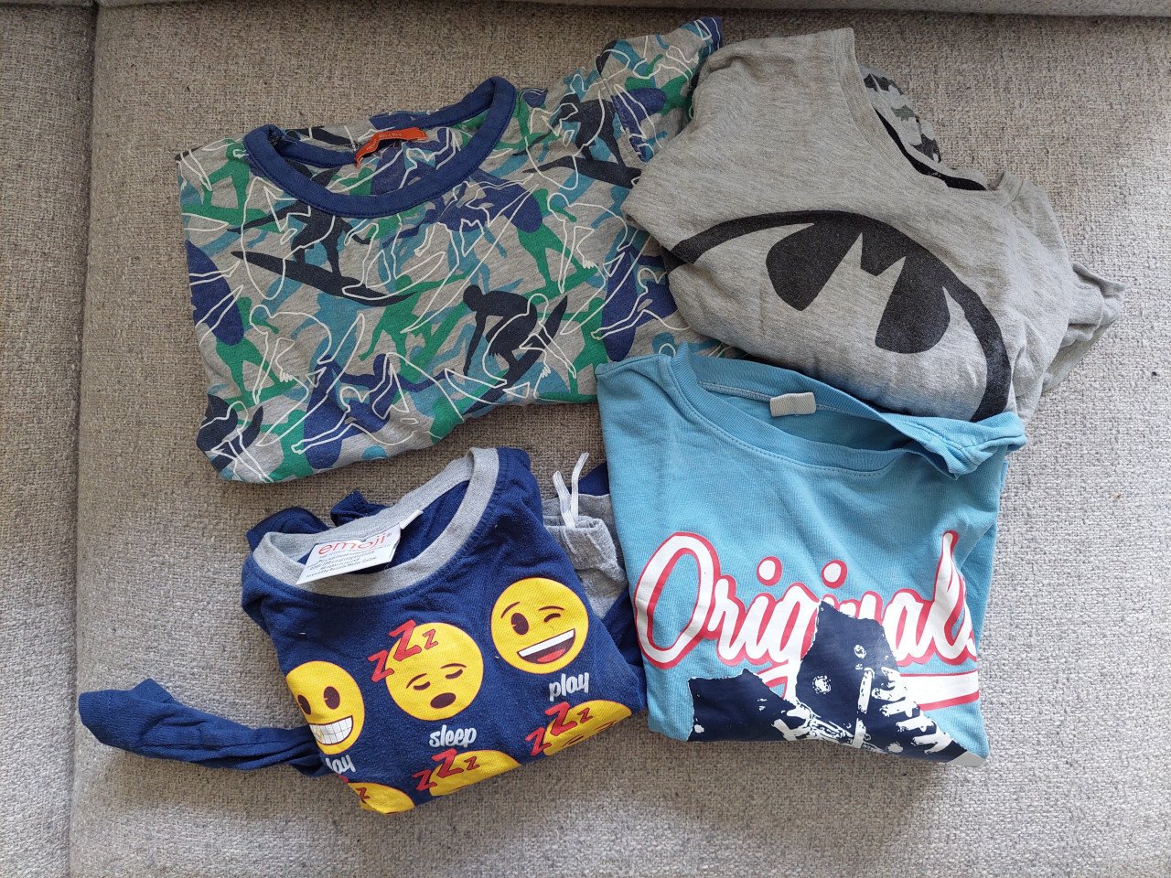 Pakket zomerkleding maat 104
