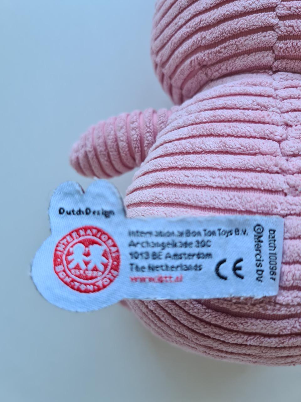 Nijntje knuffel roze