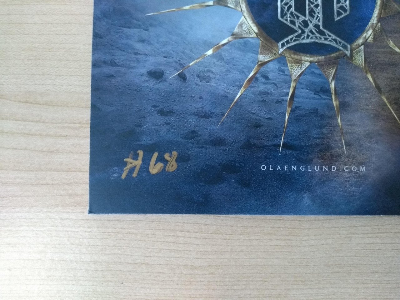 Ola Englund - The Sun & The Moon 7 Inch Vinyl (gesigneerd)
