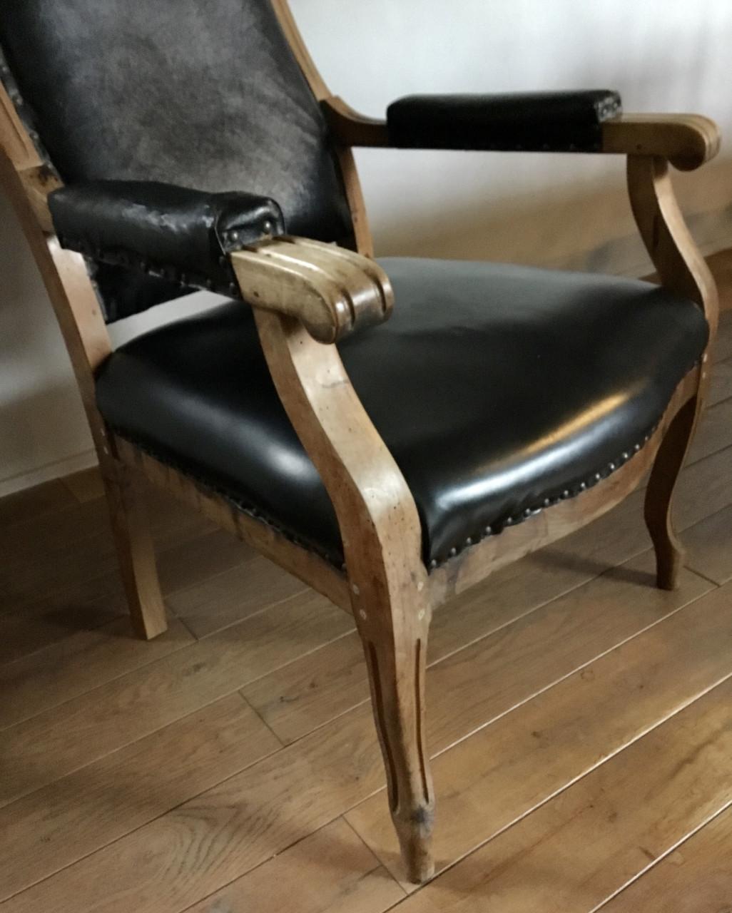 Neo-klassieke STOEL vakkundig gerestaureerd ! > 100 jarig