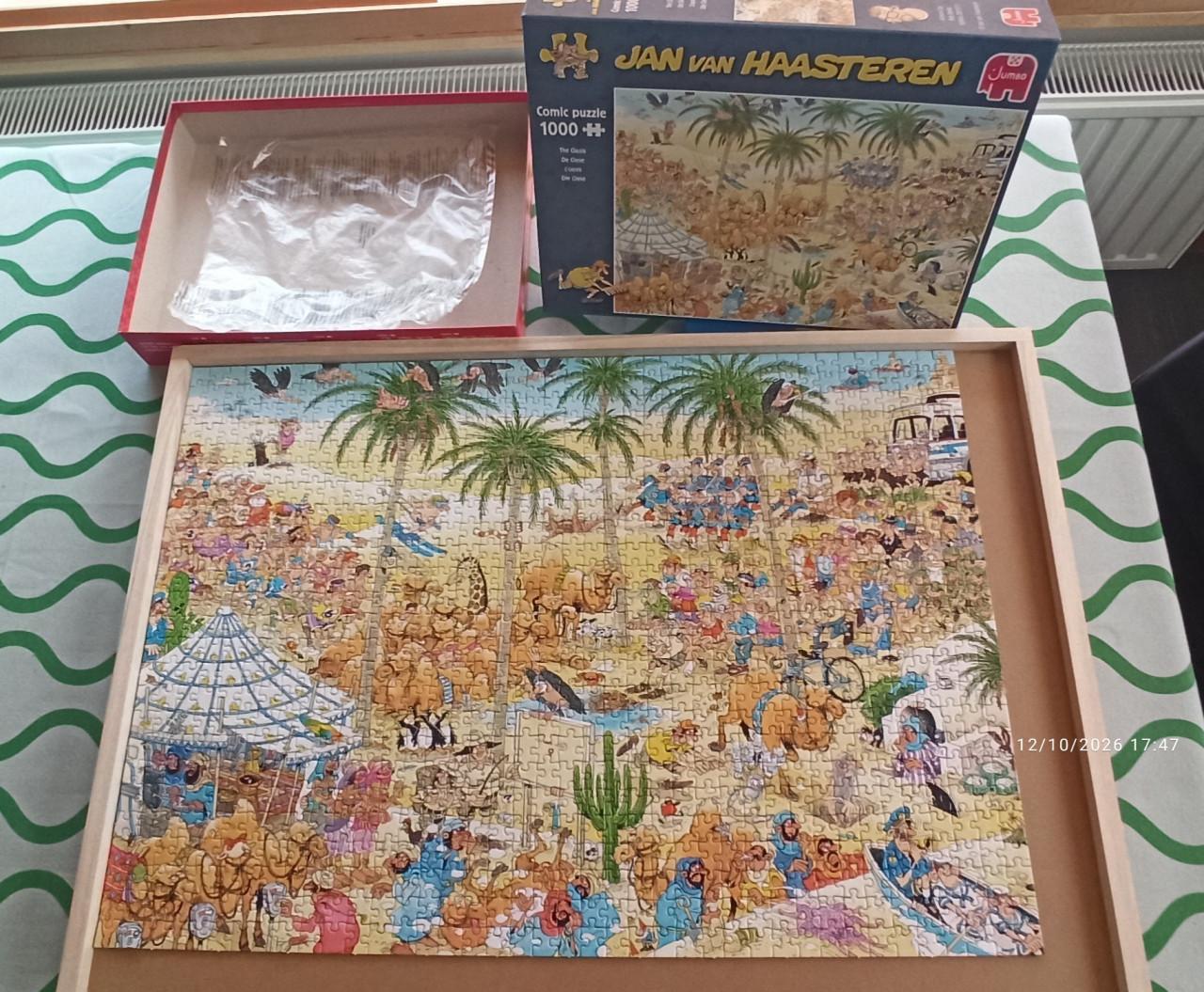 JvH puzzel "De oase" - 1000 st. zgan