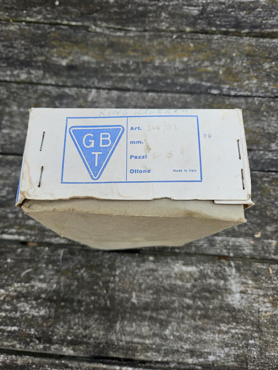 Massief messing ringkrukken
