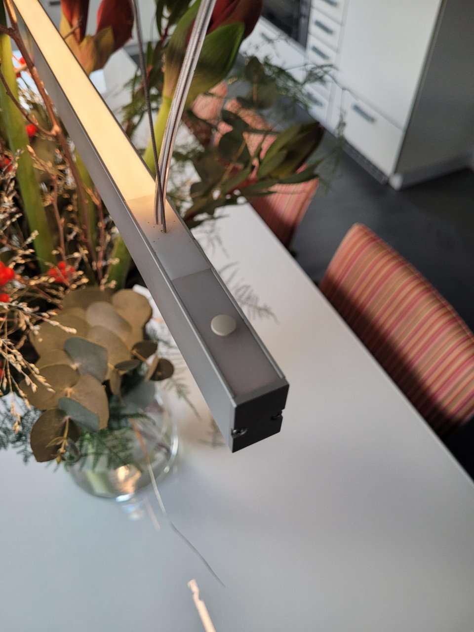 Moderne aluminium led hanglamp
