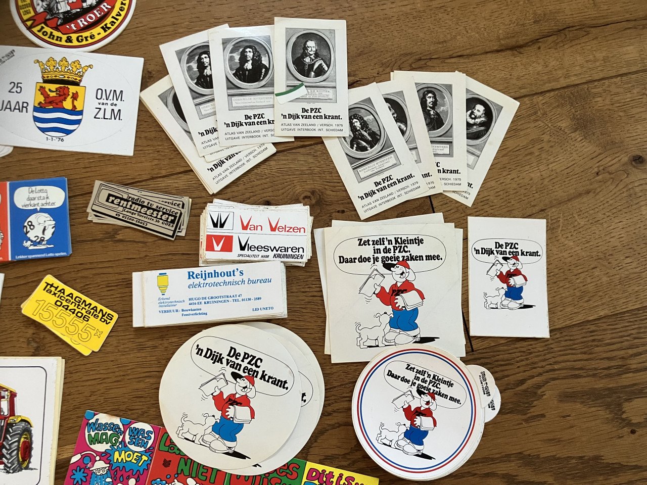 Stickers jaren ’70 en ‘80