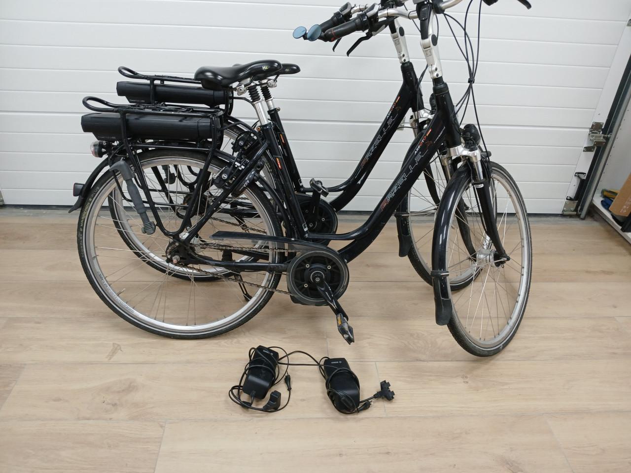 2 electrische gazelle  damesfietsen