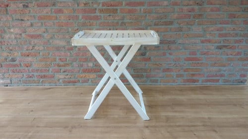 Z.g.a.n. witte butlertray met afneembaar dienblad