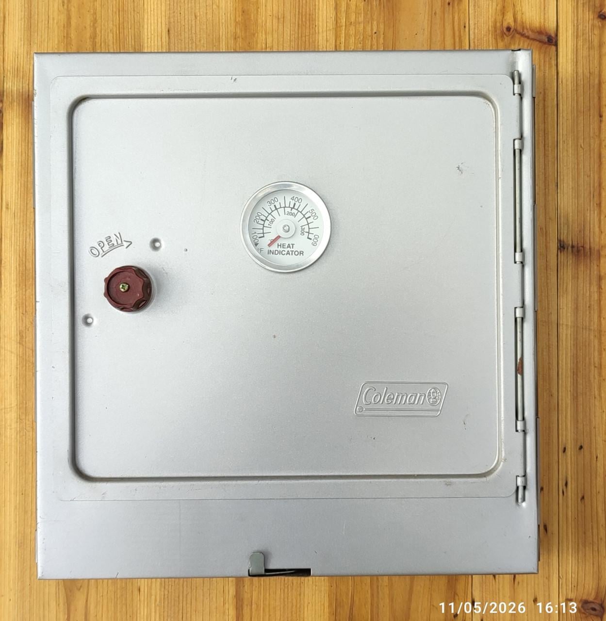 Coleman draagbare campingoven met thermometer + plank