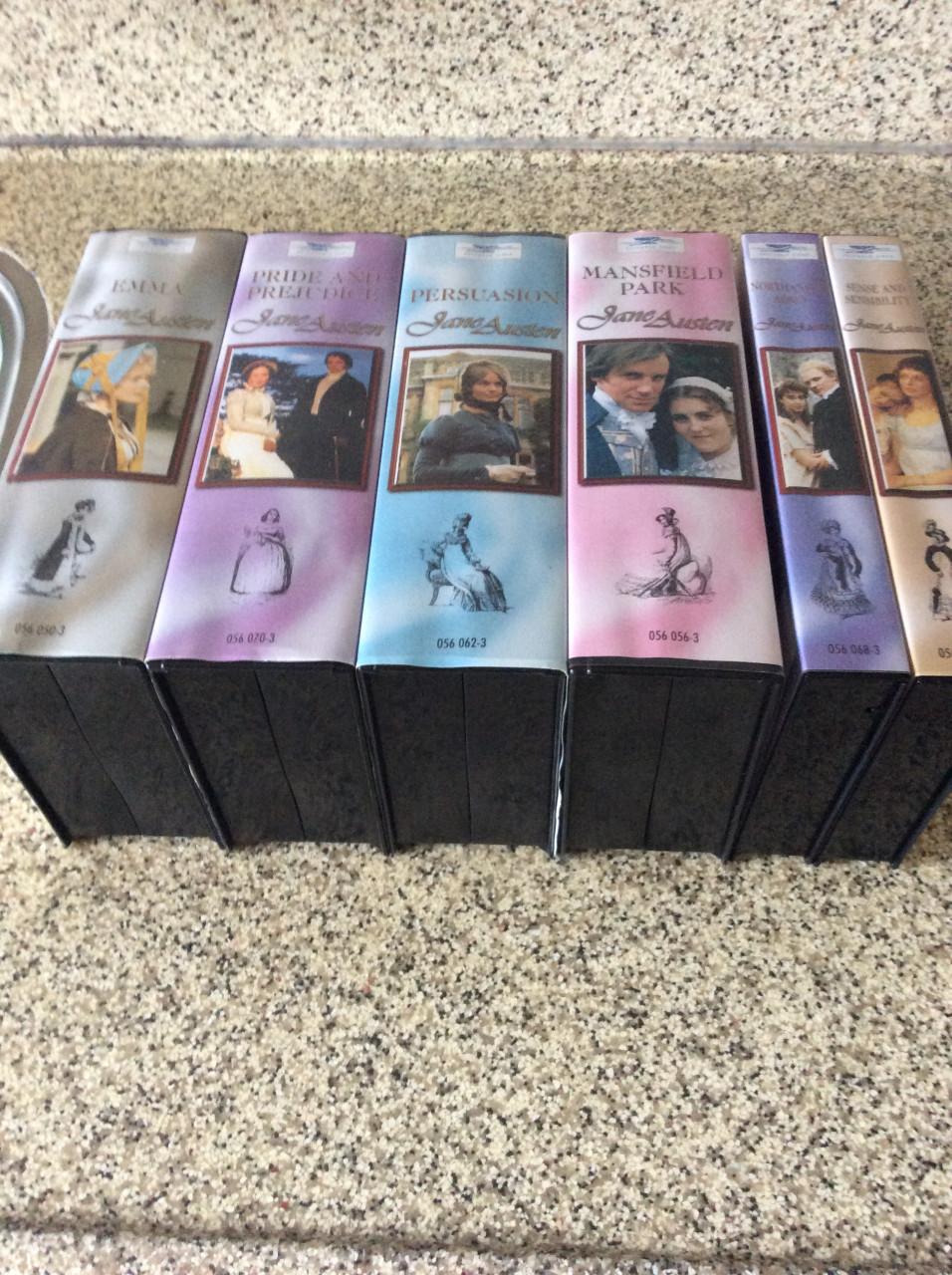 Zes klassieke BBC verfilmingen naar de beroemde romans van Jane Austen.