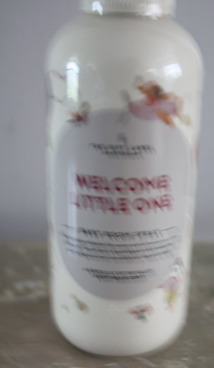 Baby room spray-welcome little one