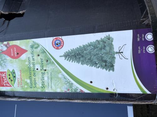 Kunst kerstboom