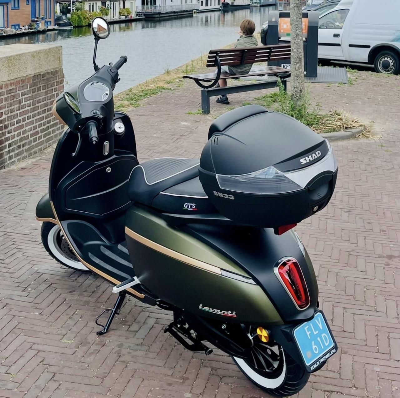 Elektrische snorscooter GTS E-Levanti – €1.595