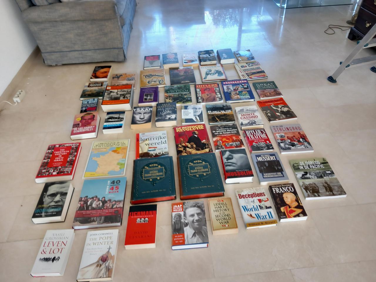 Partij boeken oa 2e wereldoorlog