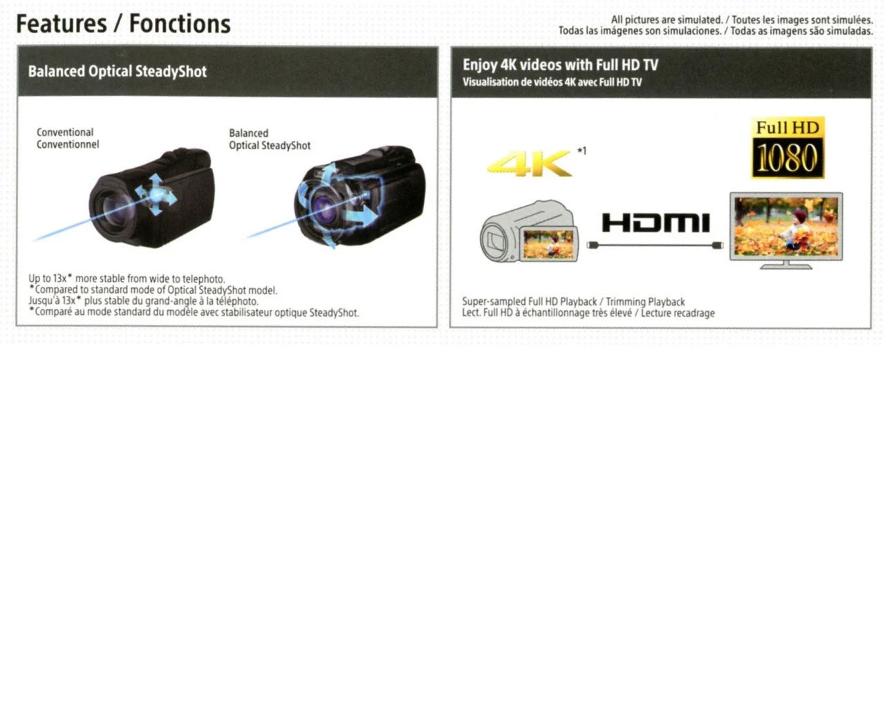 ✅✅Sony FDR-AX53 4K camcorder+extra’s+Accu + Sony ECM-XYST1M