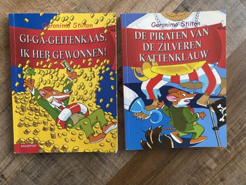 Geronimo Stilton boeken.