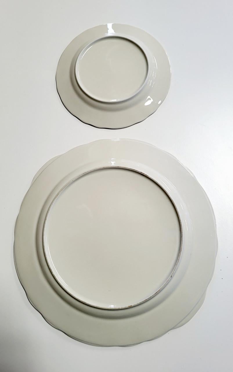 Prachtig Vintage Gebaksservies (12-delig) – Romantisch Fragonard Decor