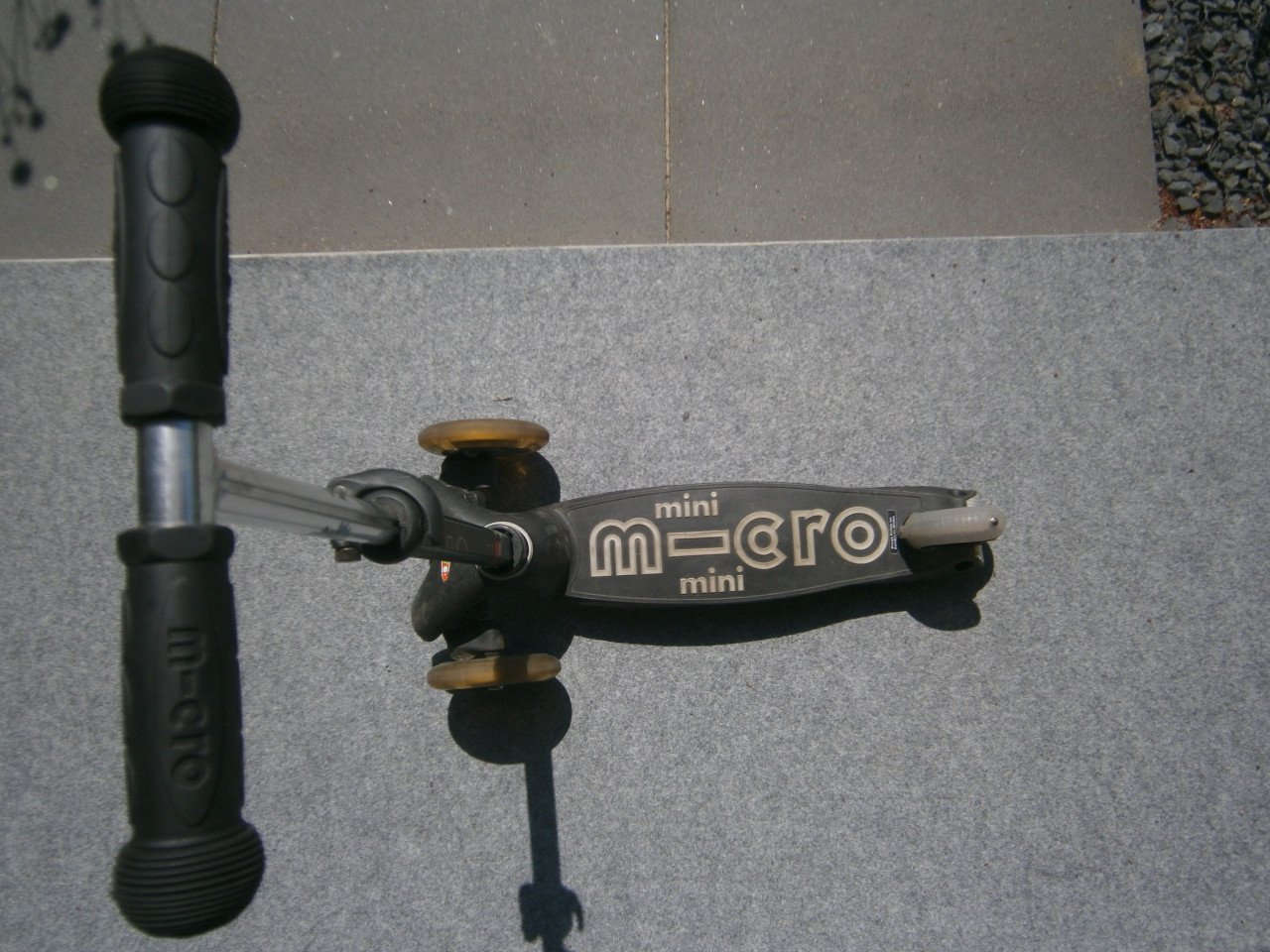 Stevig fiets en step (driewieler)