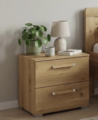 Complete-set: Elektrisch verstelbare lattenbodem+matras+ledikant+nachtkast