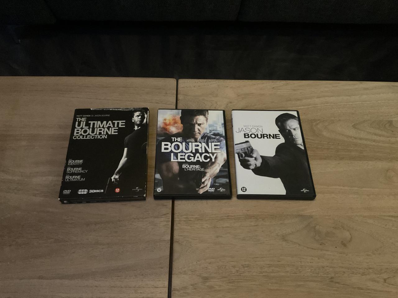 Jason Bourne dvd's
